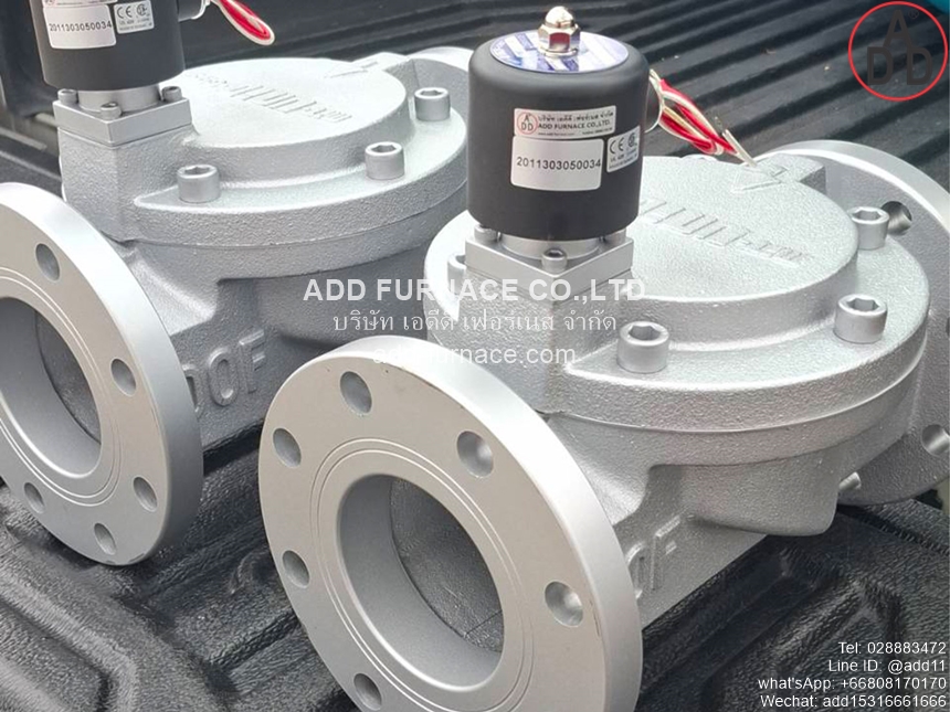 Solenoid Model UW-100F | 4 JIS Flange (5) 